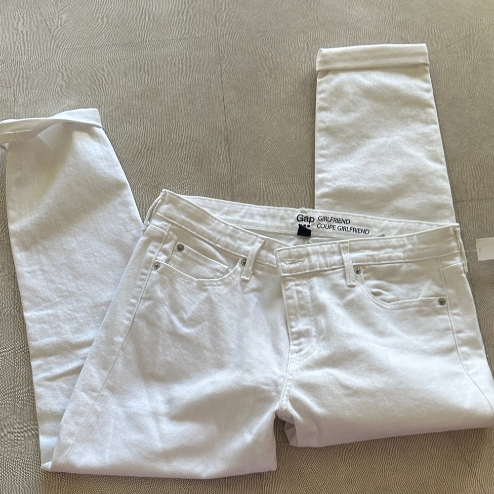 GAP Women's White Ankle & Cropped Jeans